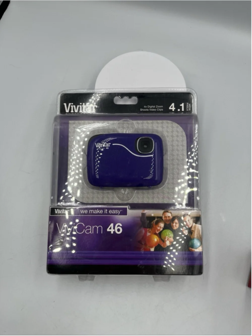 Vivitar ViviCam 46 Vintage Compact Digital Camera 4.1 MP Y2K New Sealed